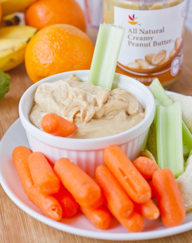 Fruity Peanut Butter Yogurt Dip Yield