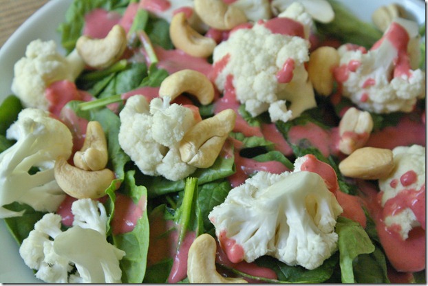 Strawberry-almond-salad-dressing-salad
