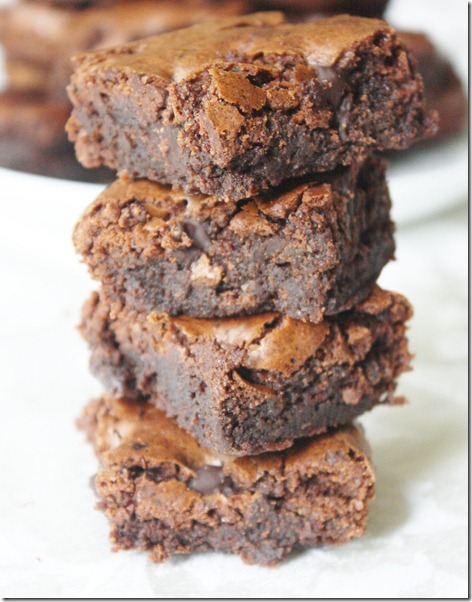 almond-flour-brownies-stack