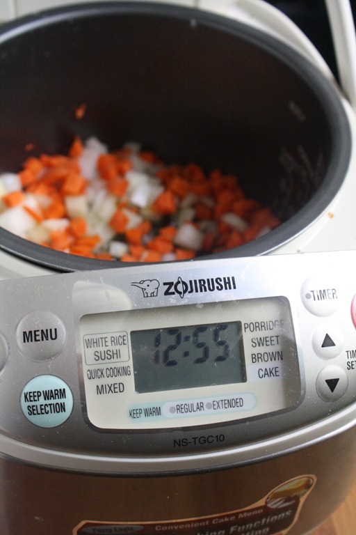 Zojirushi rice cooker - Making Quick Rice 