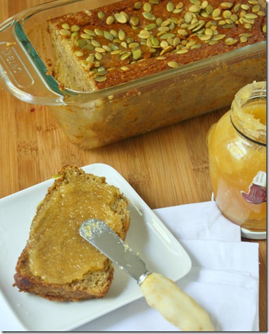 almond-flour-pumpkin-bread-smeared