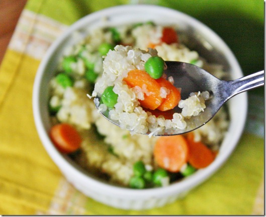 peas-and-carrots-quinoa-spoonfull