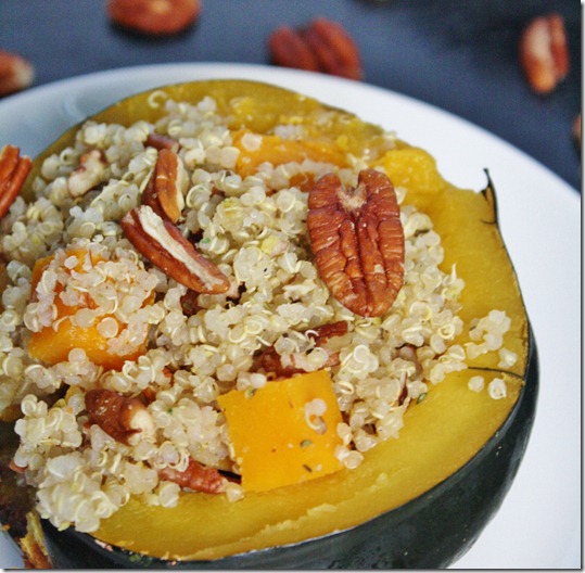 quinoa-pecan-stuffing-with-butternut-squash-topping