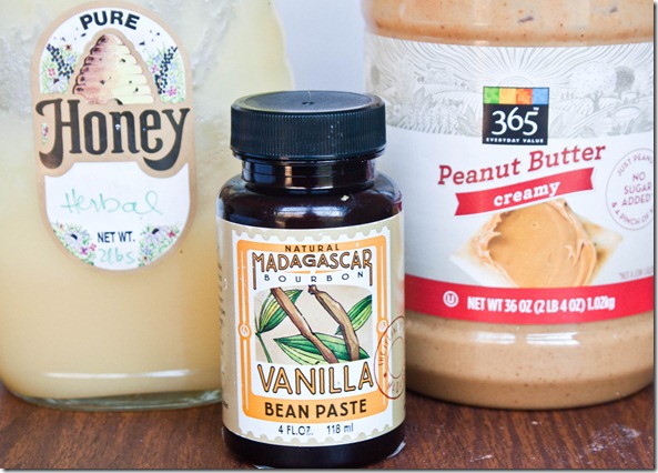 honey-vanilla-peanut-butter-ingredients