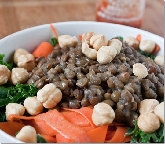 maple-siracha-lentils-bowl