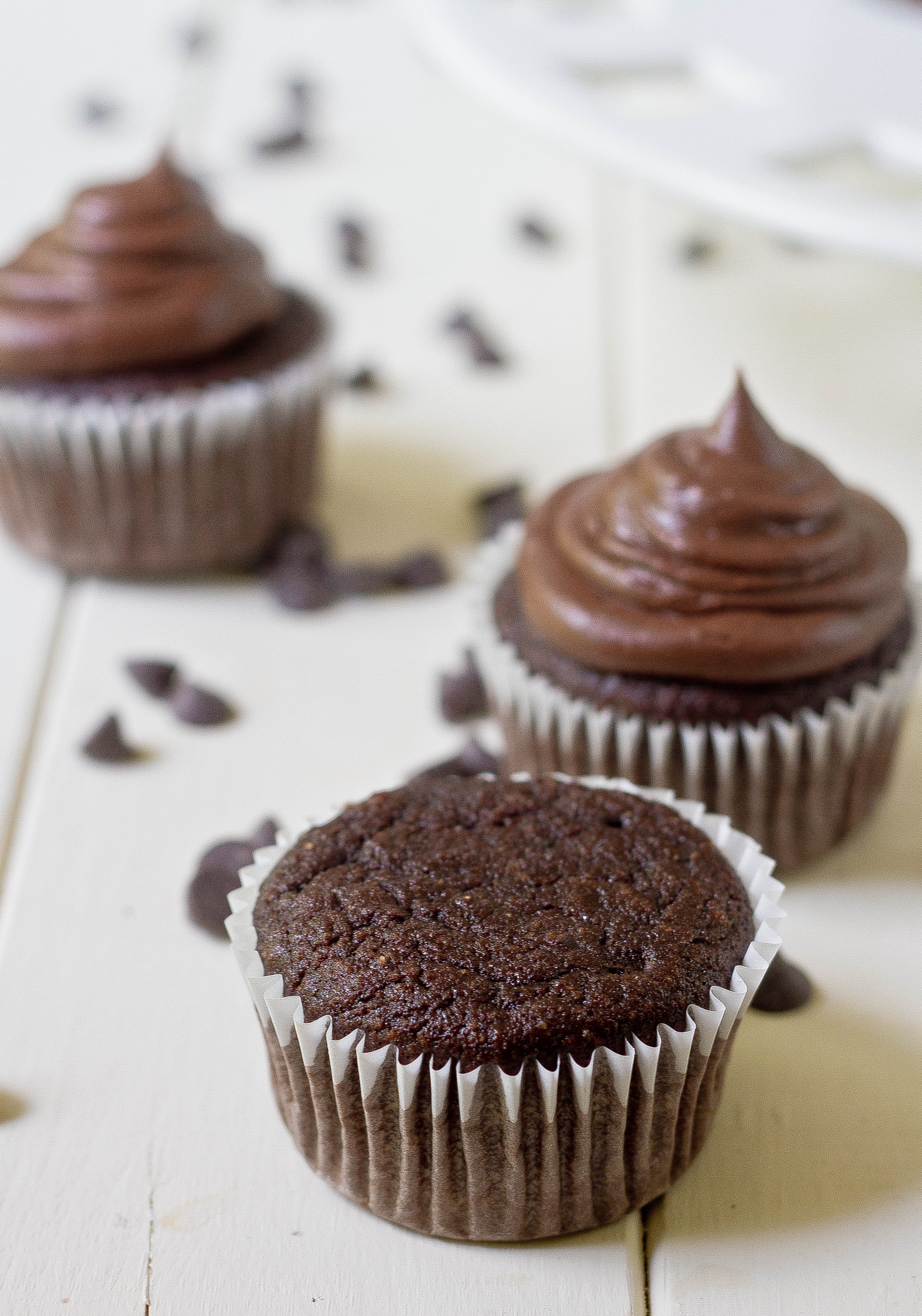 Paleo Chocolate Cupcakes | The Wannabe Chef