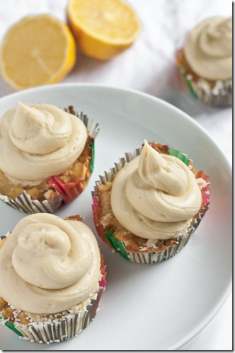 gluten-free-lemon-cupcakes-plated