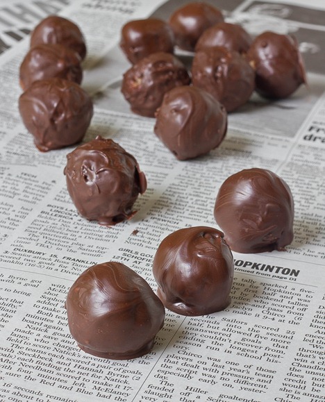 Gluten Free Cookie Dough Truffles newspaper