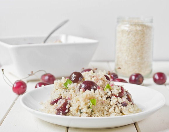 Cherry Basil Quinoa