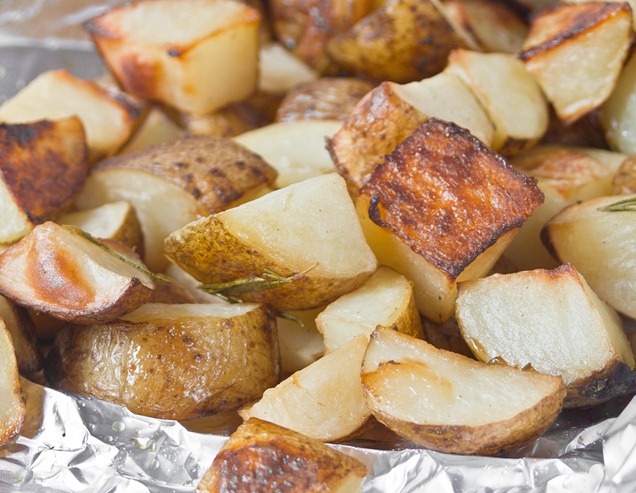 Vanilla Rosemary Potatoes Final Product