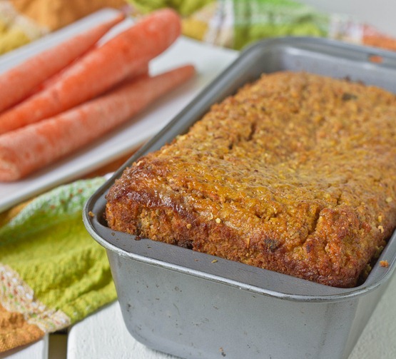 Gluten-Free Carrot Bread Loaf