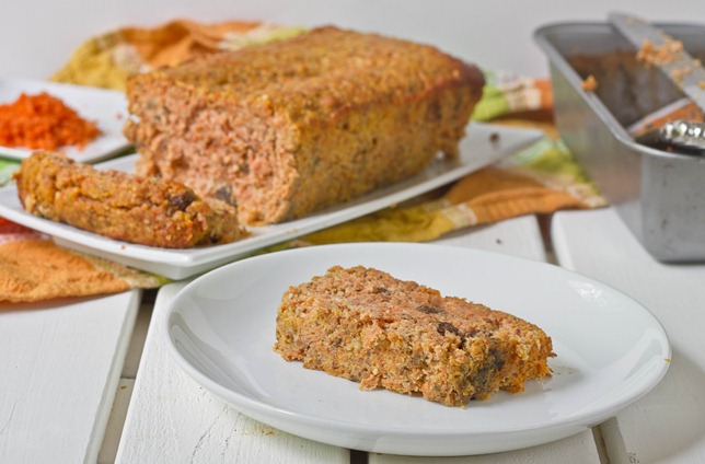 Gluten-Free Carrot Bread Slice