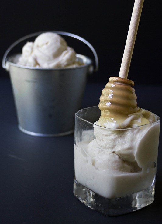 Honey Ginger Ice Cream Honey