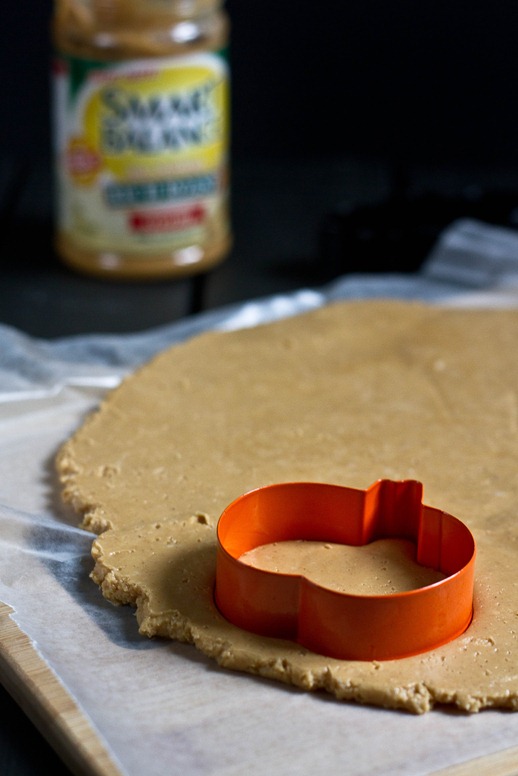 Homemade Peanut Butter Pumpkins Cookie Cutter