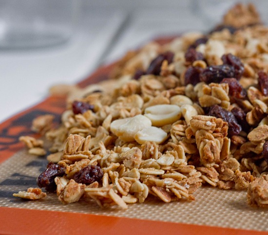 Peanut Butter Granola Baked