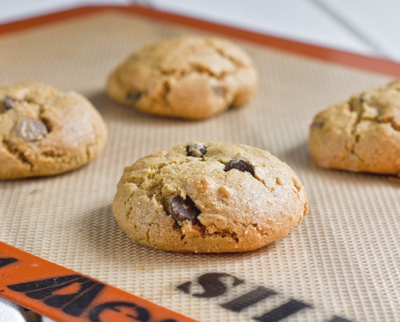 Gluten-Free Pumpkin Chocolate Chip Cookies Baked