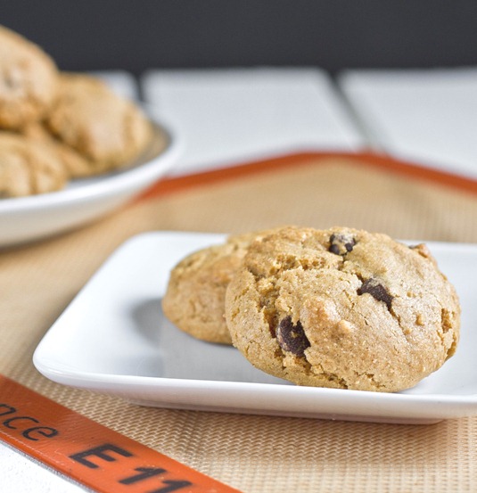 Gluten-Free Pumpkin Chocolate Chip Cookies Serving