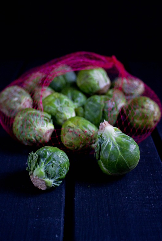 Maple Roasted Brussels Sprouts