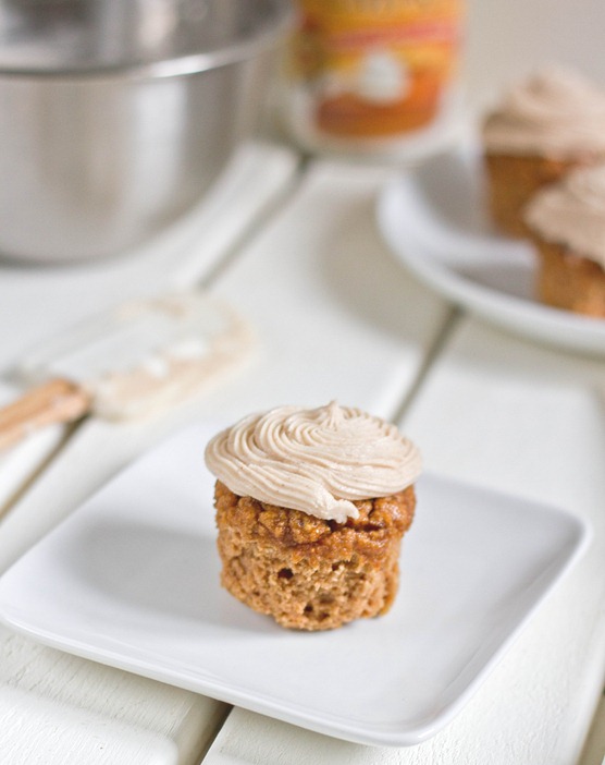 Pumpkin Spice Buttercream Cupcake