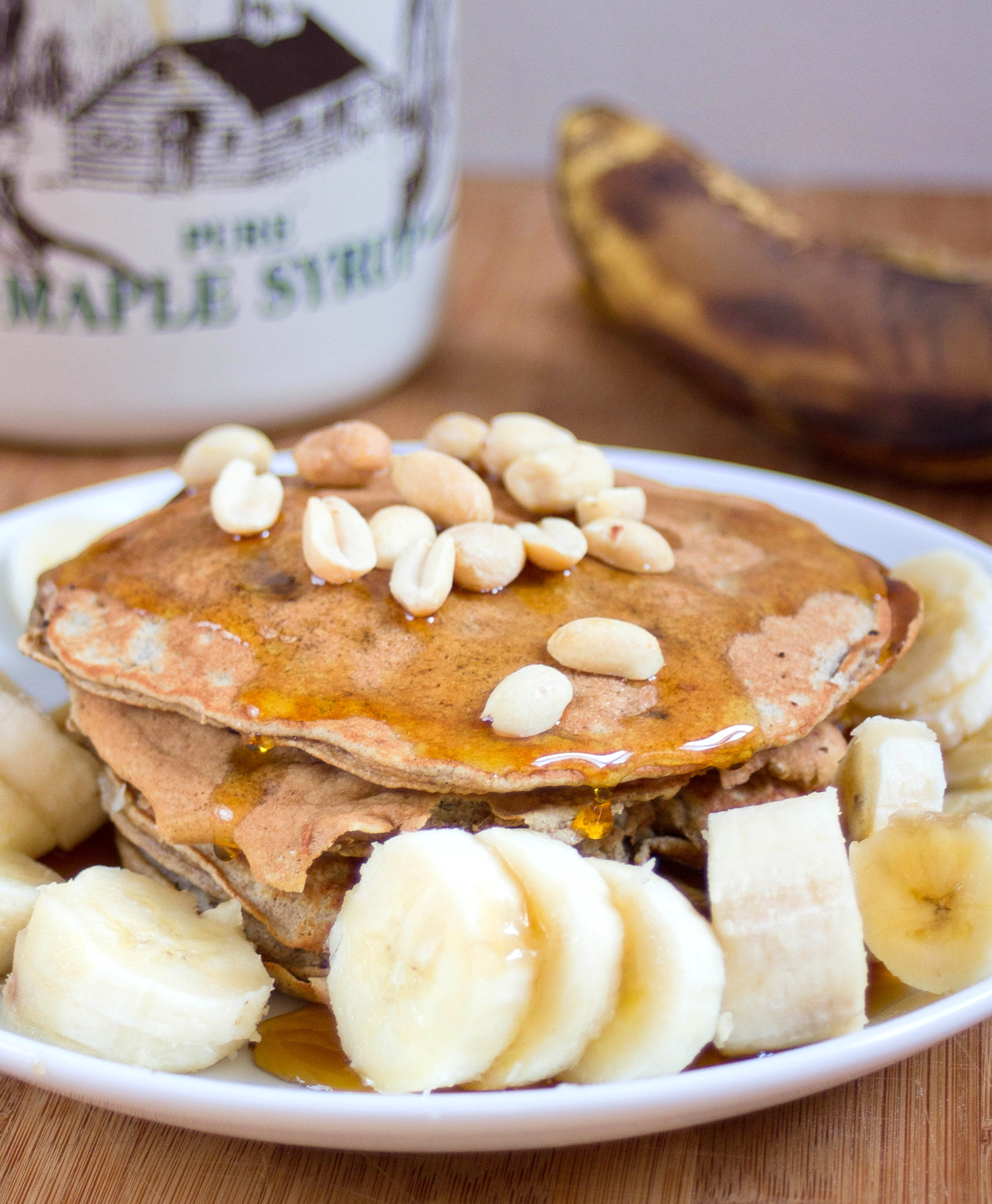 Gluten-Free Banana Pancakes | The Wannabe Chef