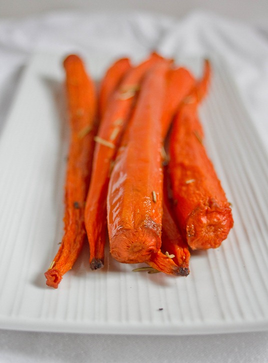 Vanilla Rosemary Carrots