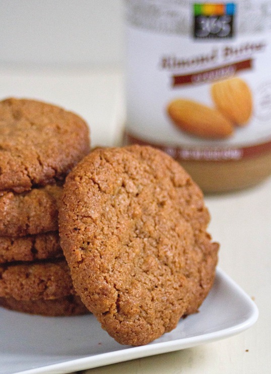 spiced almond butter cookies yield