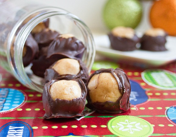 Peanut Butter Buckeyes Serving