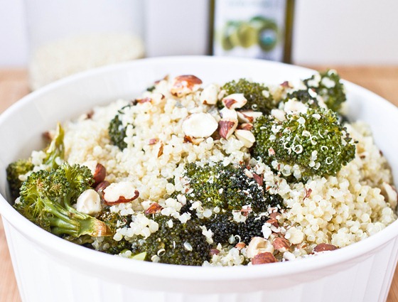 Roasted Broccoli Quinoa