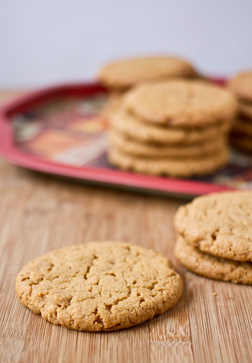 Vanilla-Almond Butter Cookies Naked