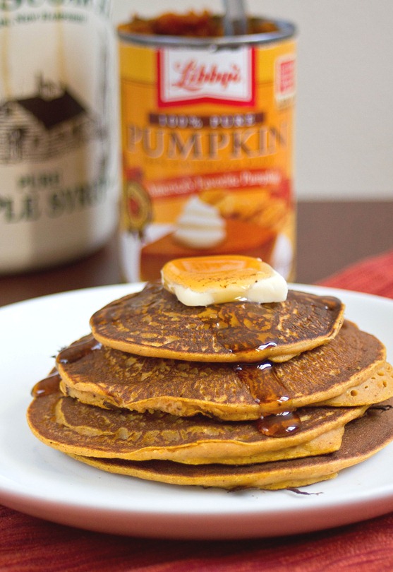 gluten-free pumpkin pancakes