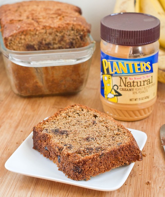 Gluten-Free Peanut Butter Banana Bread