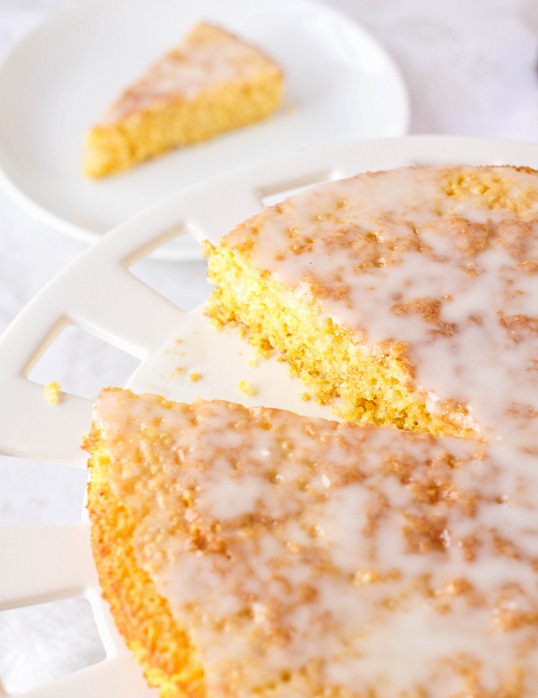 Lemon Cornmeal Cake