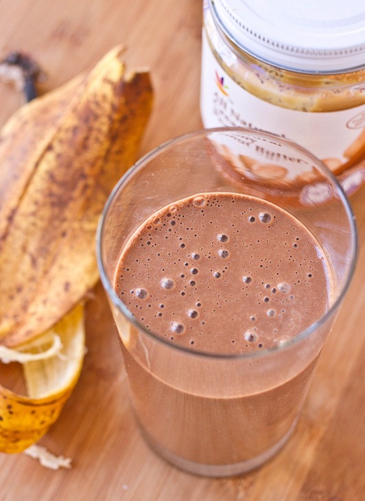 Peanut Butter Banana Breakfast Smoothie