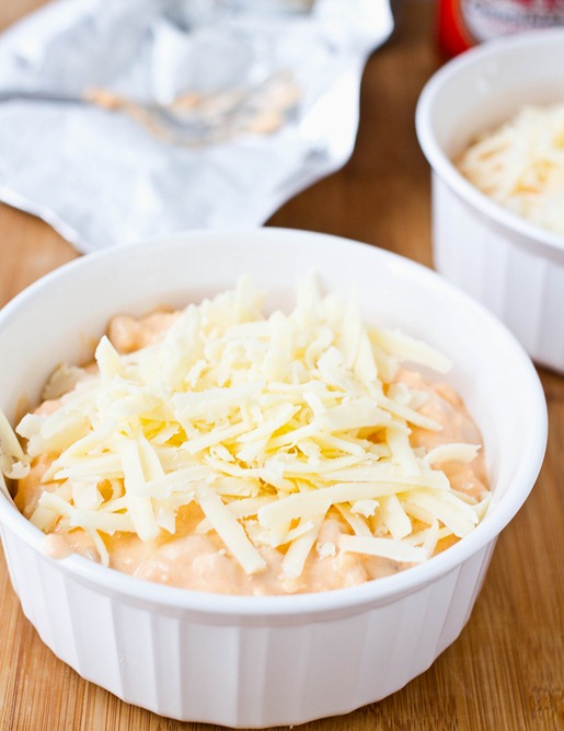 Vegetarian Buffalo Chicken Dip Uncooked