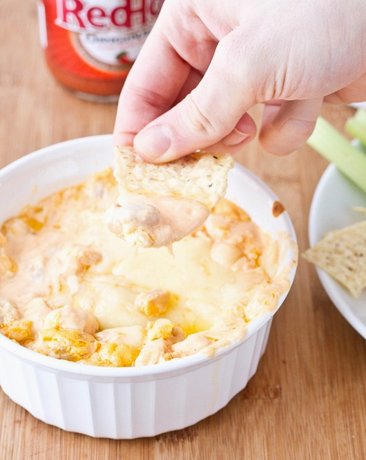 Vegetarian Buffalo Chicken Dip