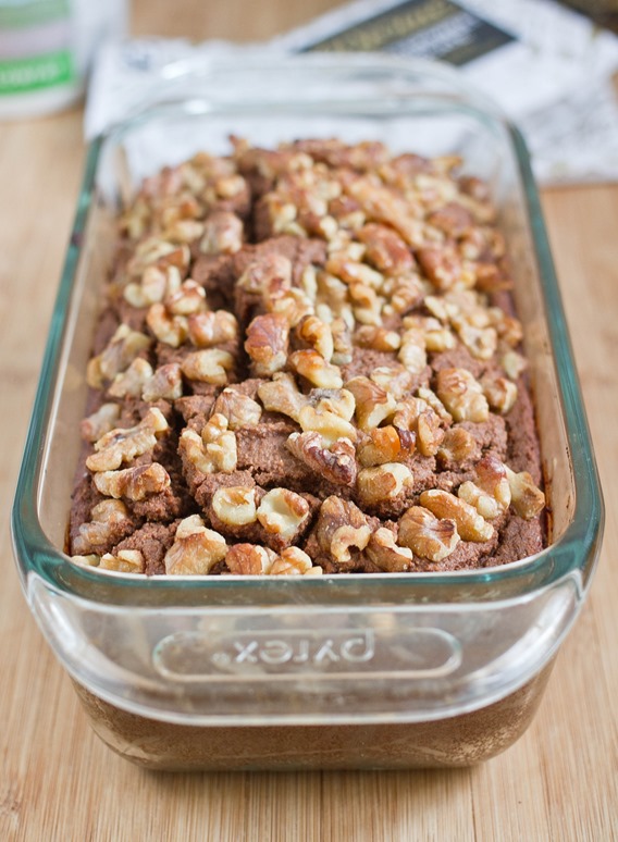 Healthy Chocolate Walnut Bread