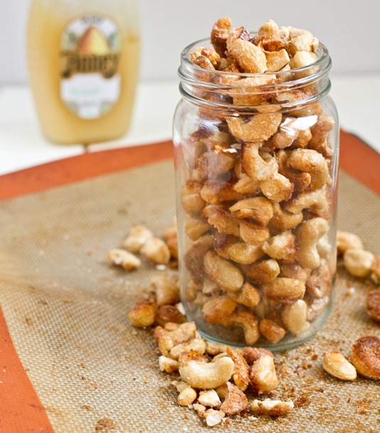 Homemade Honey Roasted Cashews Yield