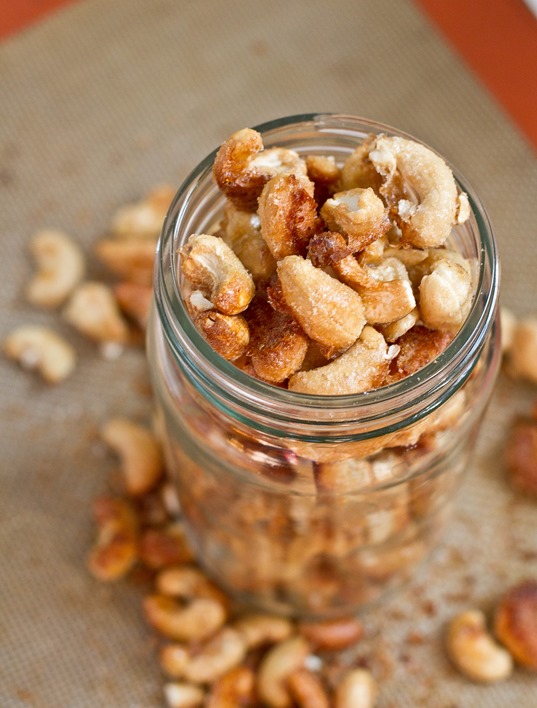 Homemade Honey Roasted Cashews