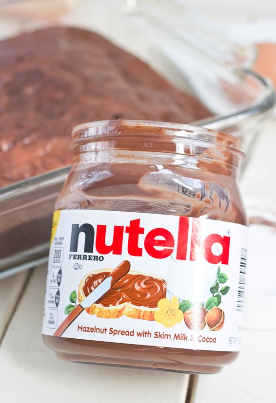 Easy Nutella Brownies Nutella