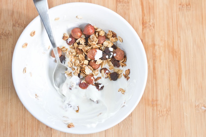 Maple Hazelnut Granola Serving