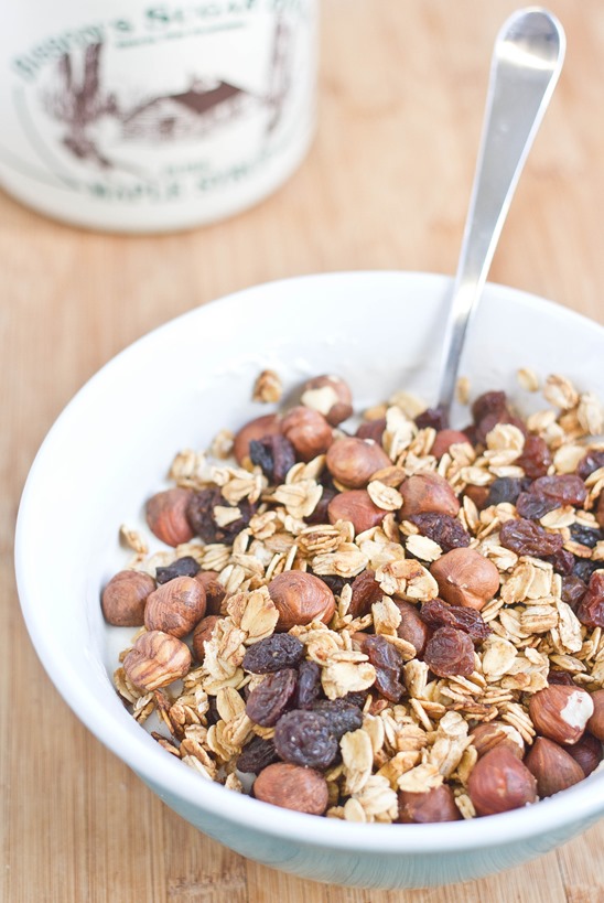 Maple Hazelnut Granola