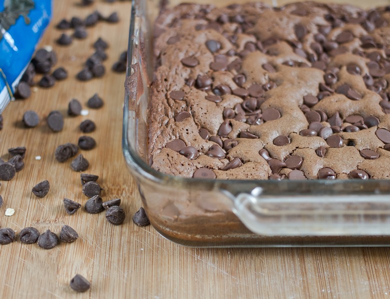 Oat Flour Brownies Pan