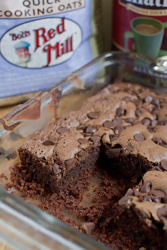 Oat Flour Brownies Yield