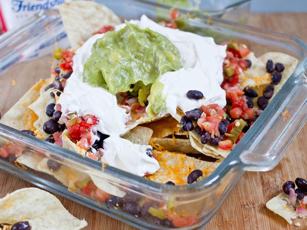 Vegetarian Nachos Finished