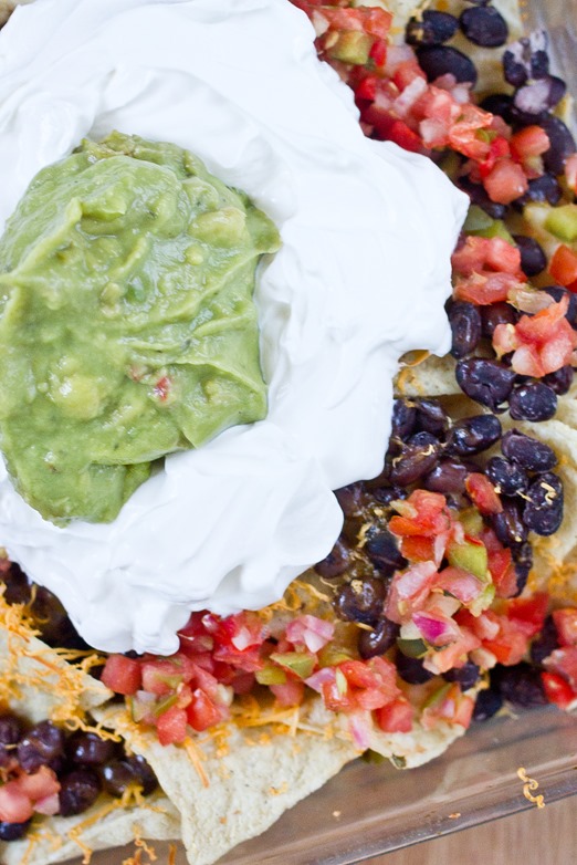 Vegetarian Nachos Topping