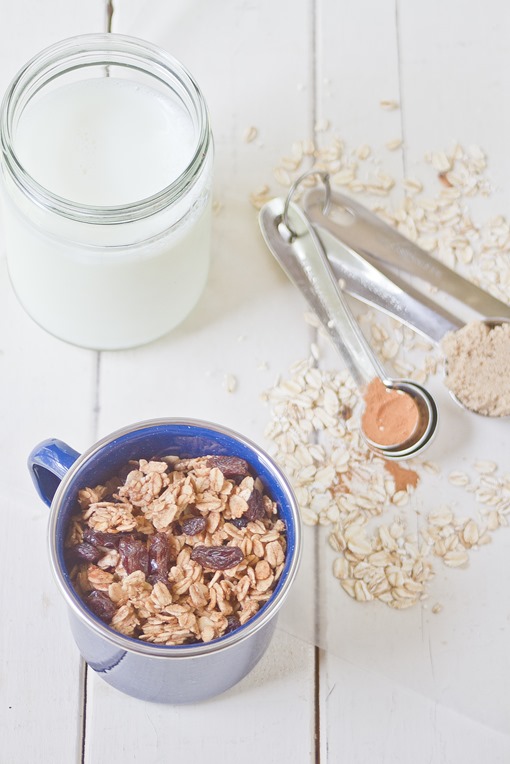 Low-Fat Cinnamon Brown Sugar Granola