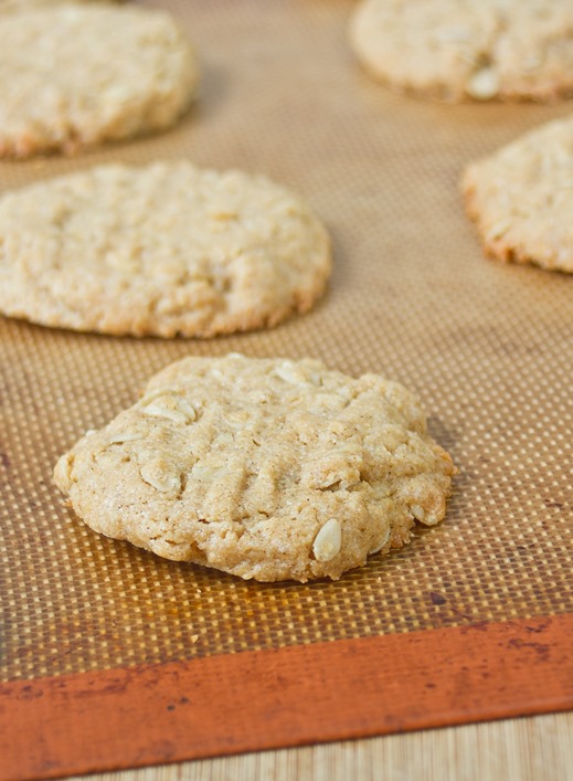 Peanut Butter Oatmeal Cookies Baked