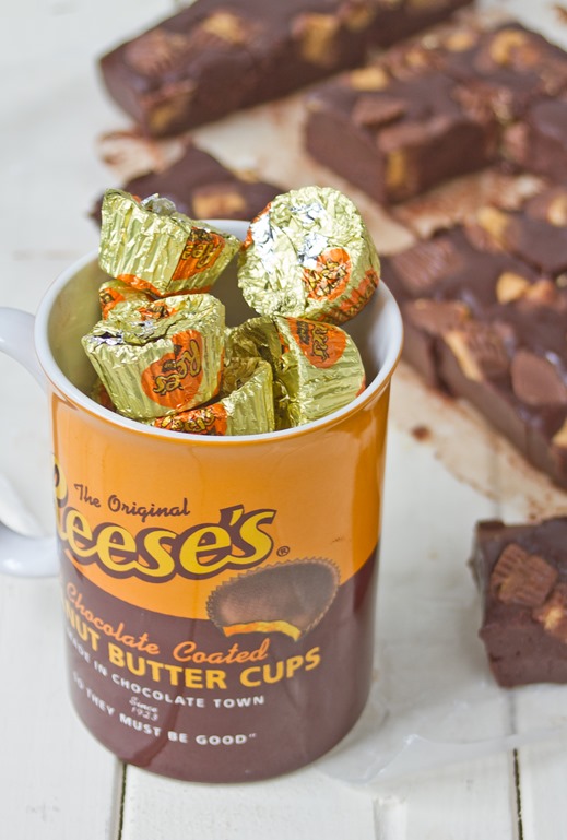 Easy Reese's Fudge Candies