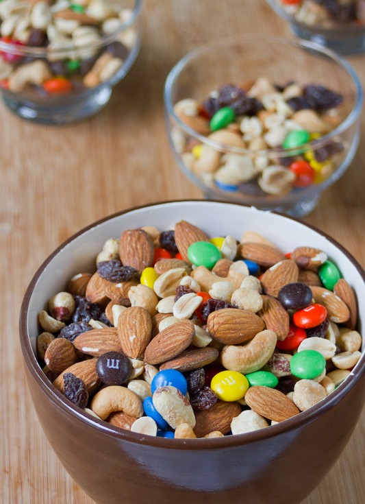 Lunch Box Trail Mix Yield