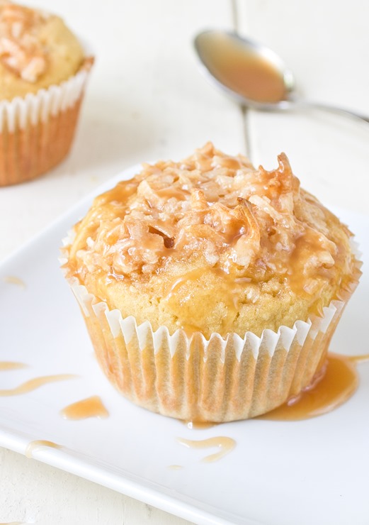 Coconut Caramel Muffins 2